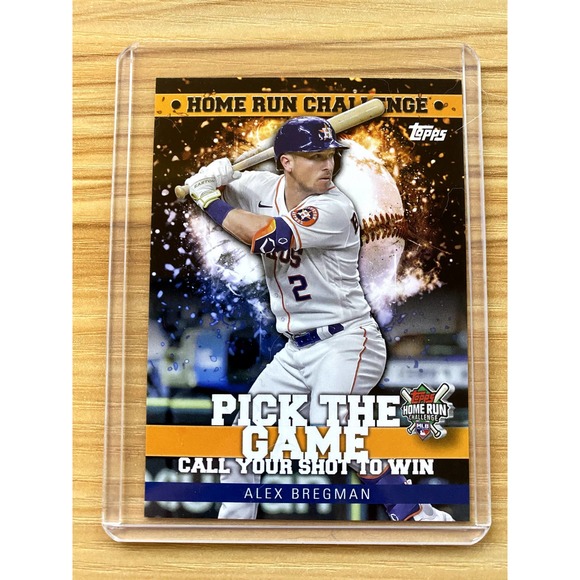 2022 Topps Home Run Challenge Code Cards #HRC11 Alex Bregman - Picture 1 of 2